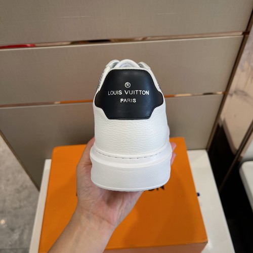 Louis Vuitton Men Shoes Fashion Sneakers RIVOLI Beverly Hills SNEAKER Luxury Brand Casual Shoes with Original Box