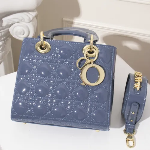 Dior Womens Bags Handbags Luxury Fashion LADY DIOR D-LITE BAG with Original Box