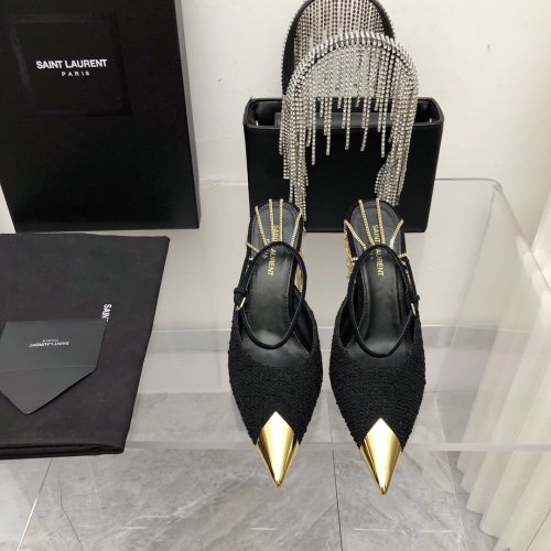 Saint Laurent YSL Womens Shoes Pumps Luxury Brand Fashion Shoes For Wedding or Party with Original box 8cm Heel