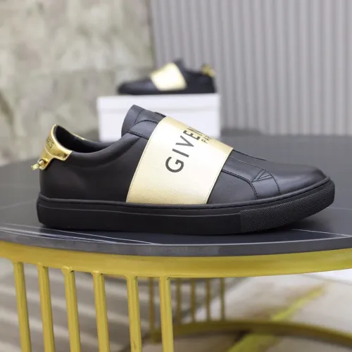 Givenchy Men Shoes Fashion Type Luxury Brand GIVENCHY SNEAKERS IN LEATHER WITH LATEX BAND with Original Box