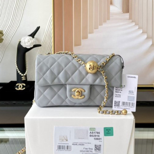 Chanel Womens Bags Crossbody Bag Classic Handbag CF Mini Luxury Brand with Original Box