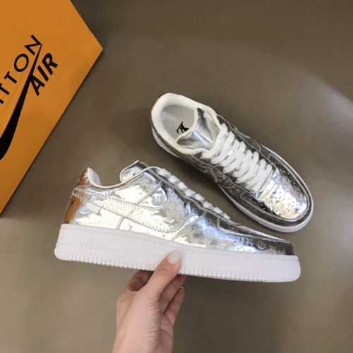 Louis Vuitton NIKE Off-White Men Shoes Fashion Sneakers Design Luxury Brand LVXNIKE Air Force Sneakers with Original Box