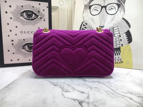 Gucci Womens Bags Shoulder Messenger Bag Luxury Brand Small GG Marmont bag with Original Box
