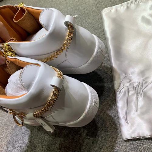 Giuseppe Zanotti Mens Shoes Luxury Brand High Top Sneakers Coby