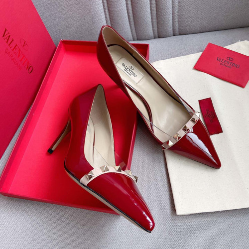 Valentino Womens Shoes Rockstud Pump High Heels 8cm