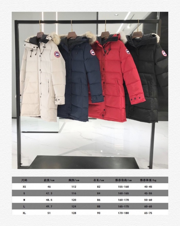 Canada Goose Design Mens Womens Winter Windprood Down Jackets Keep Warm 90% White Duck Down