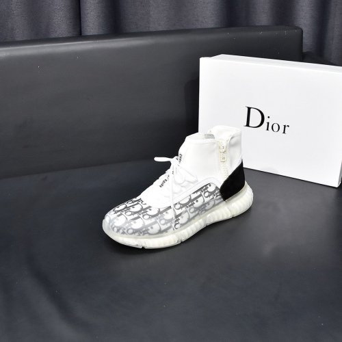 Dior Mens Shoes Sneakers Luxury Brand Breathable Design Casual Shoes for Men with Original Box