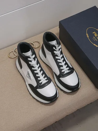 Prada Mens Shoes Sneakers Casual Shoes for Men Luxury Brand Breathable Fashion Sneakers with Original Box