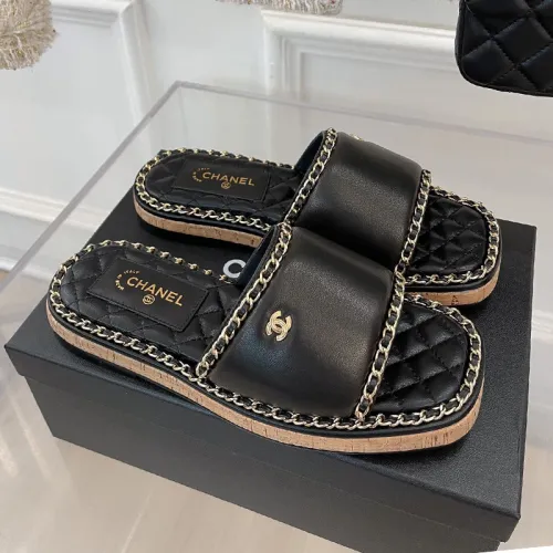 Chanel Womens Shoes Sandals Slippers Luxury Brand Design with Original Box