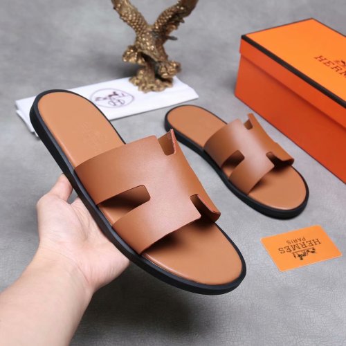 Hermes Mens Casual Shoes Slippers Fashion Luxury Brand with Original Box