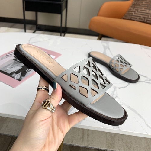 Dior Womens Shoes Slide Flat Sandals