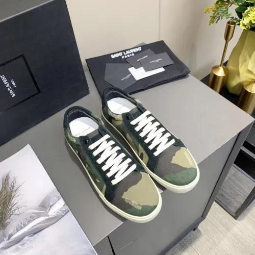 Saint Laurent YSL Men Womens Shoes COURT CLASSIC SL/06 EMBROIDERED SNEAKERS