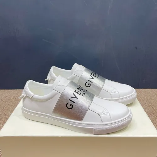 Givenchy Men Shoes Fashion Type Luxury Brand GIVENCHY SNEAKERS IN LEATHER WITH LATEX BAND with Original Box