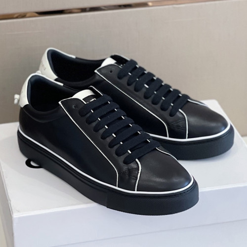 Givenchy Men Shoes Fashion Type Luxury Brand GIVENCHY SNEAKERS IN LEATHER WITH LATEX BAND with Original Box