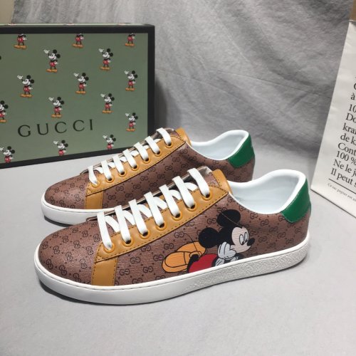 Gucci Mens Shoes Luxury Brand Men's GG Disney x Gucci Ace Sneaker ‎602548 HWM10 8961