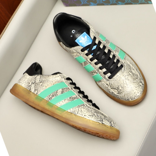Gucci Adidas Gazelle Mens Shoes Sneakers Luxury Brand Men's GG sneaker with Original Box