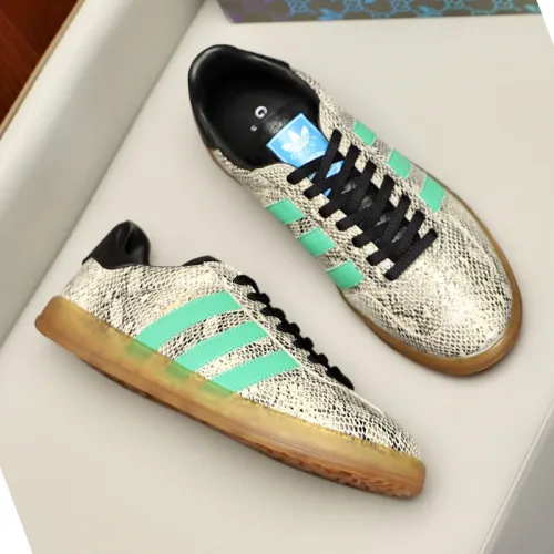 Gucci Adidas Gazelle Mens Shoes Sneakers Luxury Brand Men's GG sneaker with Original Box