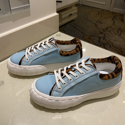 Fendi Womens Shoes FENDI FORCE Canvas and TPU Low-tops