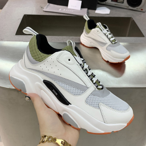 Dior Mens Shoes Sneakers Luxury Brand Breathable Design B22 SNEAKER with Original Box