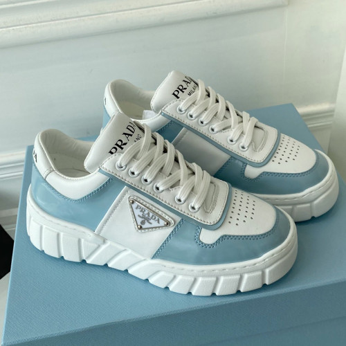 Prada Womens Shoes Casual Luxury Brand Breathable Sneakers with Original Box