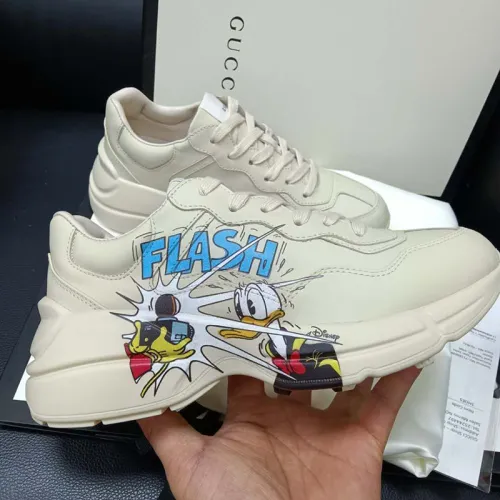 Gucci Womens Shoes Sneakers Fashion Type Luxury Brand Design Rhyton Sneaker with Original Box