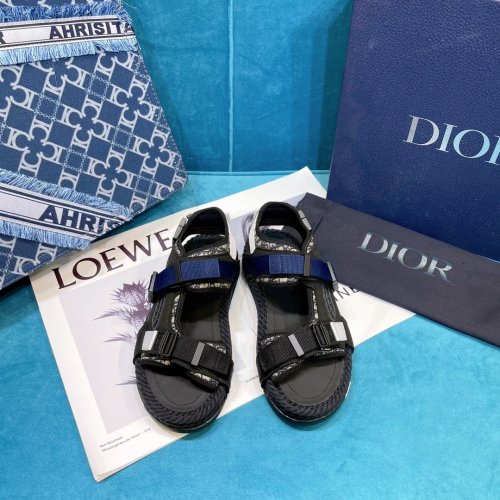 Dior Men Womens Shoes DIOR ATLAS SANDAL 3SA094ZIY_H965