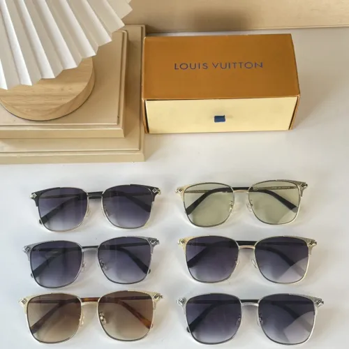 Louis Vuitton Men Womens Sunglasses with Origin Box LV1166