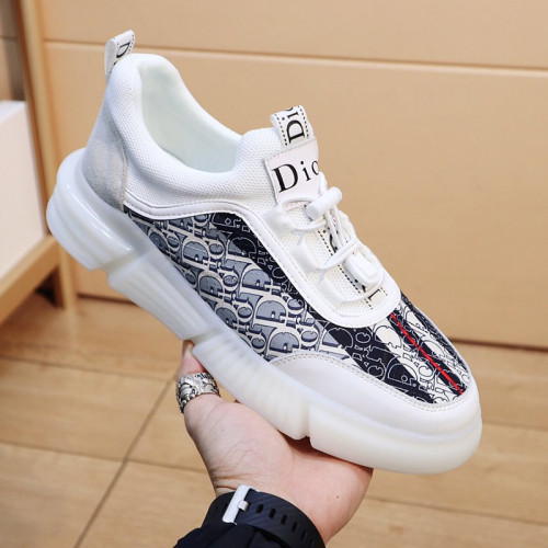 Dior Mens Shoes Sneakers Luxury Brand Breathable Design Casual Shoes for Men with Original Box