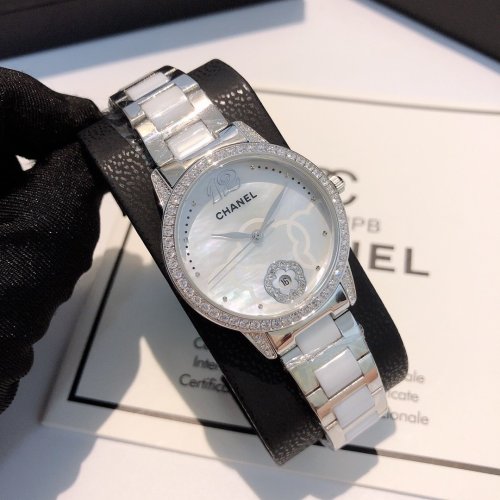 Chanel Watch Luxury Brand Design Fashion Type with Original Box
