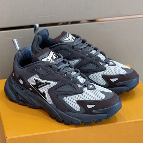 Louis Vuitton Men Shoes Fashion Sneakers Luxury Brand Mens LV RUNNER TATIC SNEAKER with Original Box 1A9UOJ