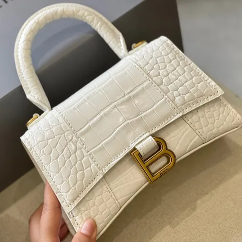 Balenciaga Womens Bags HOURGLASS XS S TOP HANDLE BAG with Original Box