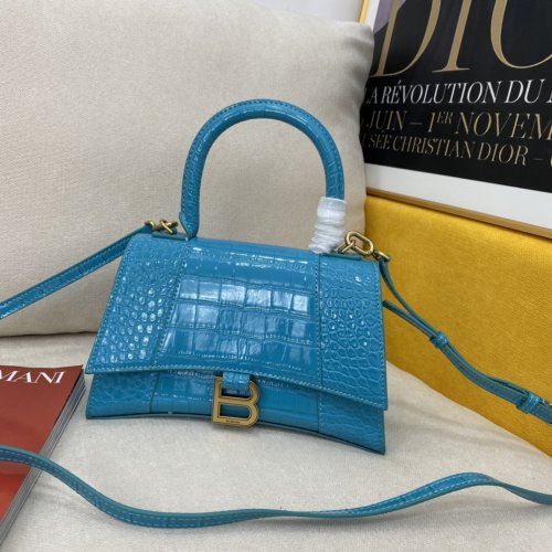 Balenciaga Womens Bag HOURGLASS XS TOP HANDLE BAG