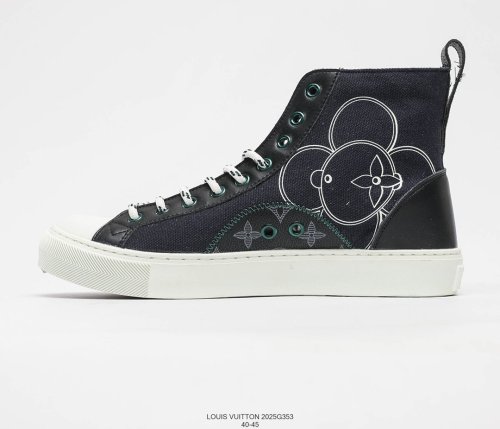 Louis Vuitton Tattoo Sneaker Boot Mens Shoes Fashion Sneakers 2025G353