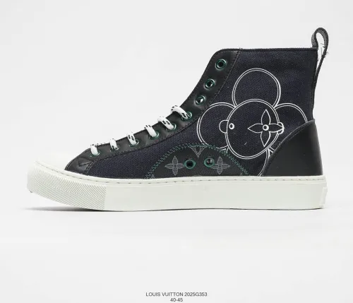 Louis Vuitton Tattoo Sneaker Boot Mens Shoes Fashion Sneakers 2025G353