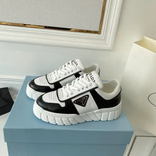 Prada Womens Shoes Casual Luxury Brand Breathable Sneakers with Original Box