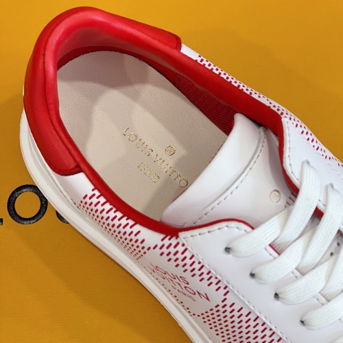 Louis Vuitton Men Shoes Fashion Sneakers RIVOLI Beverly Hills SNEAKER Luxury Brand Casual Shoes with Original Box