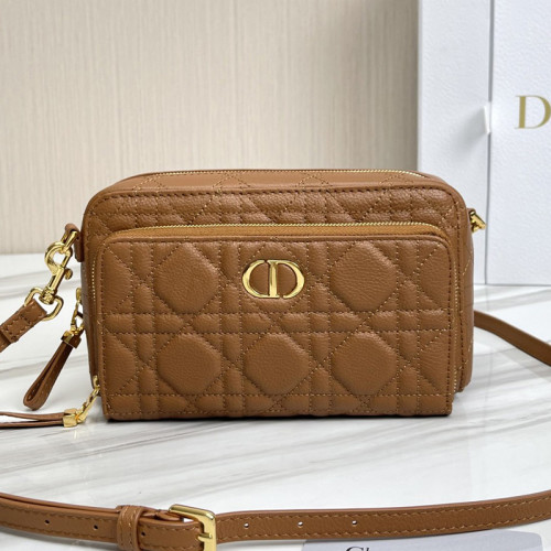 Dior Womens Bags Crossbody Bag DIOR CARO Womens Pouches Cosmetic Bags with Original Box