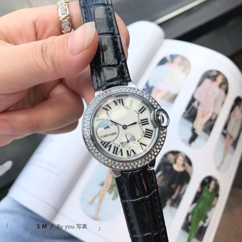 Cartier SA Watch Luxury Brand Design Fashion Type with Original Box