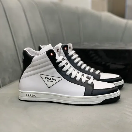 Prada Mens Shoes Sneakers Casual Shoes for Men Luxury Brand Breathable Fashion Sneakers with Original Box