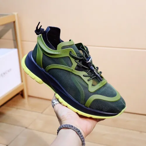 Givenchy Men Shoes Fashion Type Luxury Brand GIVENCHY SNEAKERS IN LEATHER WITH LATEX BAND with Original Box