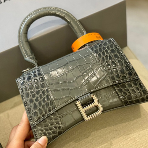 Balenciaga Womens Bags HOURGLASS XS S TOP HANDLE BAG with Original Box