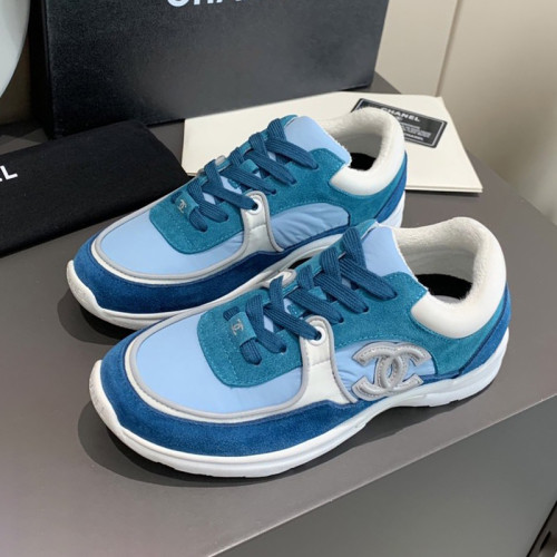 Chanel Mens Shoes Sneakers Luxury Brand Sports Shoes Breathable Design with Original Box