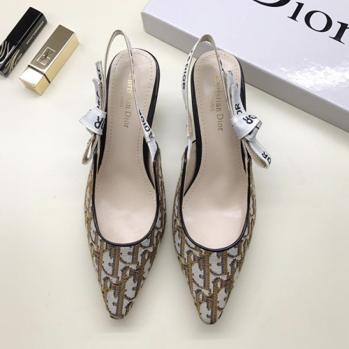 Dior Women Shoes Luxury Design Fashion Type High Heel Shoes for Wedding Style J'ADIOR SLINGBACK PUMP