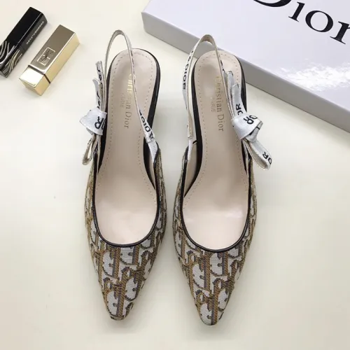 Dior Women Shoes Luxury Design Fashion Type High Heel Shoes for Wedding Style J'ADIOR SLINGBACK PUMP