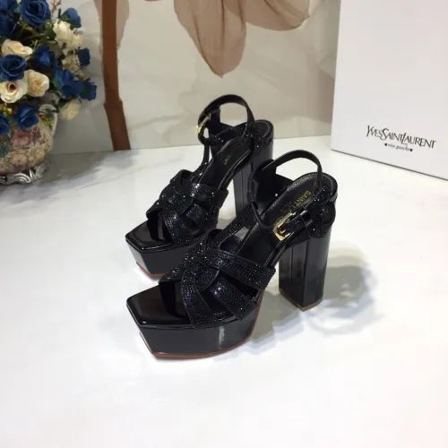 Saint Laurent YSL Womens Shoes BIANCA SANDALS 12cm