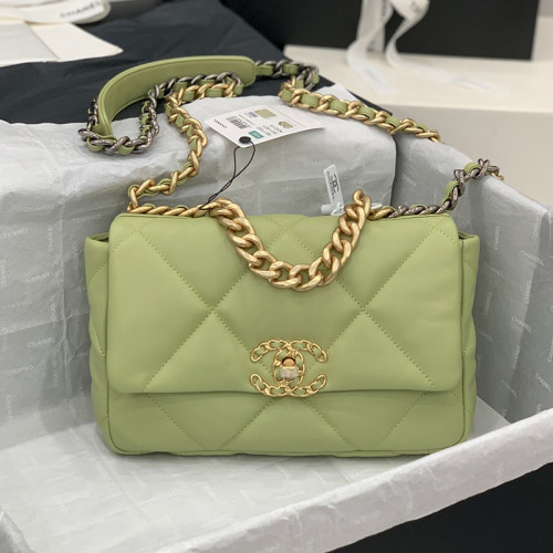 Chanel Womens Bags Shoulder Messenger Bags Chanel 19 Flap Bag Luxury Brand with Original Box