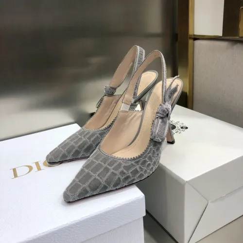 Dior Womens Shoes Sandals Fashion Pumps Luxury Brand D-Doll Quake Oblique J'ADIOR PUMP with Original Box