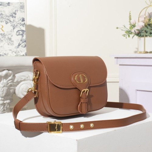 Dior Womens Bag Luxury Brand Design Fashion Type Medium Dior Bobby Bag Camel Box Calfskin
