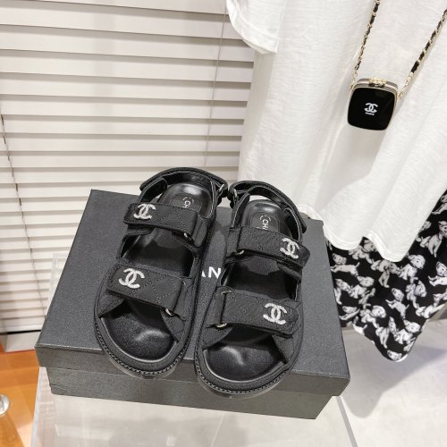 Chanel Womens Shoes Sandals Slippers Luxury Brand Design with Original Box
