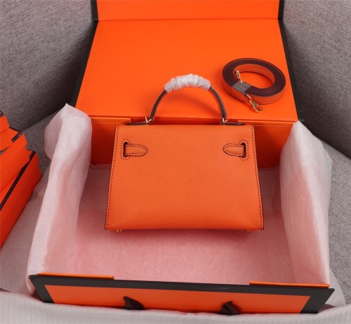 Hermes Womens Bags Handbags Luxury Brand Fashion Hermès Kelly Mini Kelly Second Generation Totes
